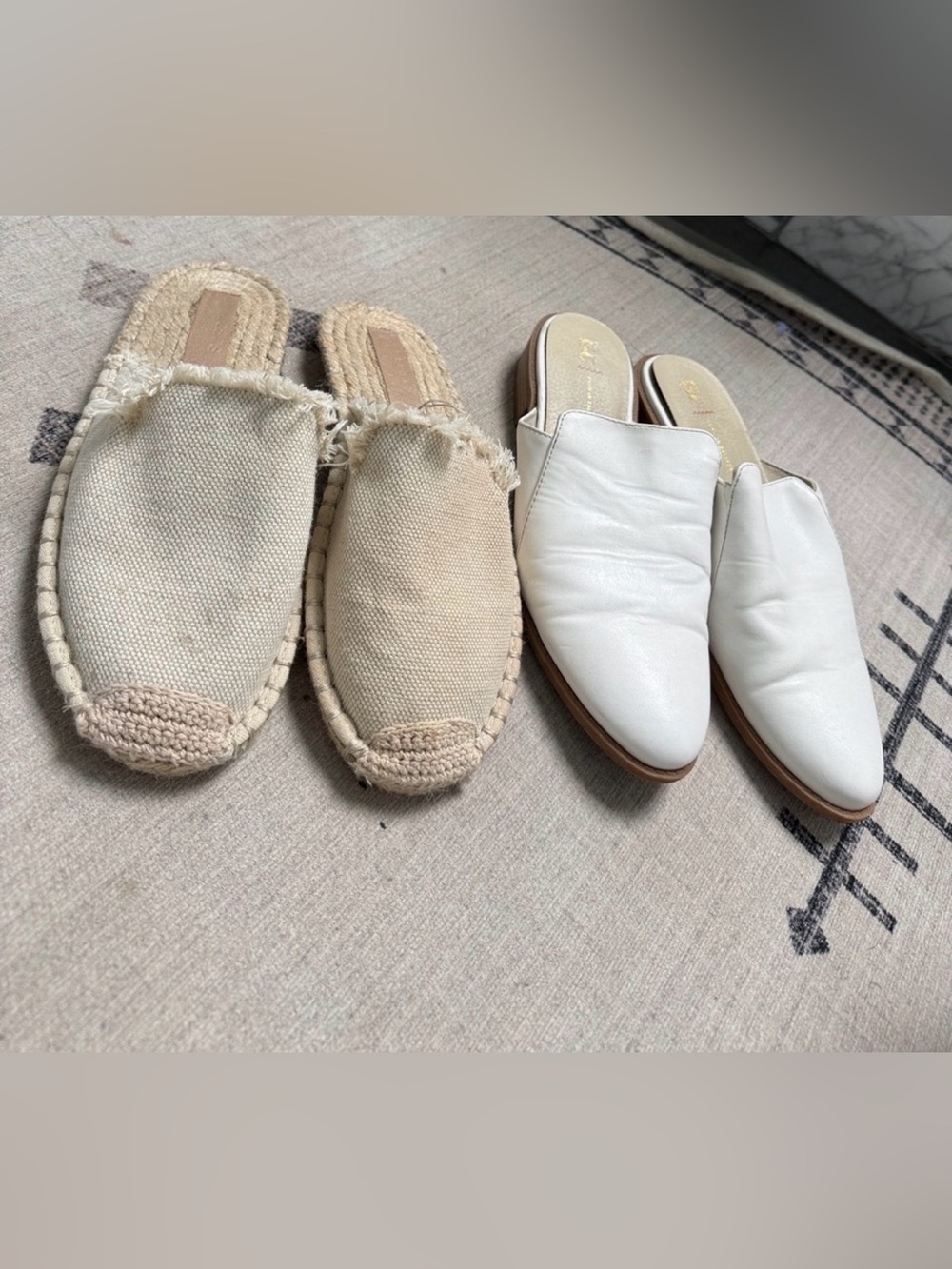 Two Pairs of Mules Fits 7.5